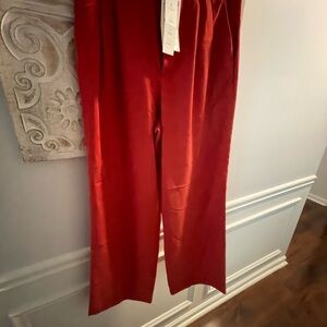 Zara Red Women's trousers
